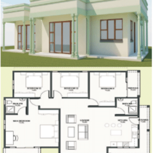 4 bedroom Lounge Kitchen PL18