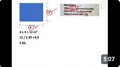 Floor tiles Calculation