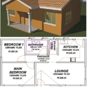 2 bedroom lounge kitchen pl12 1686753433