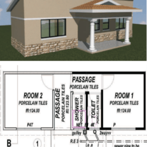 2 bedroom, toilet and shower 1683489832