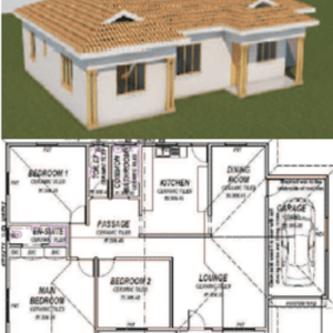 3 bedroom dining lounge kitchen garage pl28 1686761035