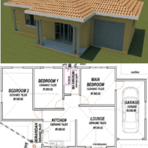 3 bedroom lounge kitchen garage pl17 1686758840