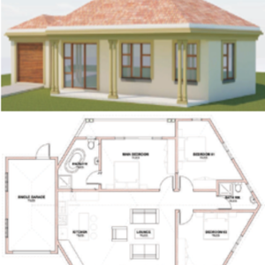 rondavel 3 bedroom lounge kitchen garage pl19 1686759169