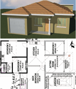 4 Bedroom, sitting room, kitchen, garage PL4