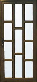 ALUMINIUM 10 COTTAGE PANE DOOR