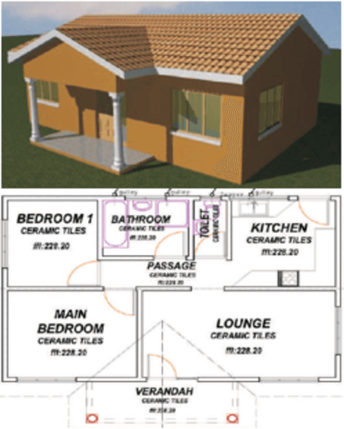 2 bedroom lounge kitchen pl12 1686753433