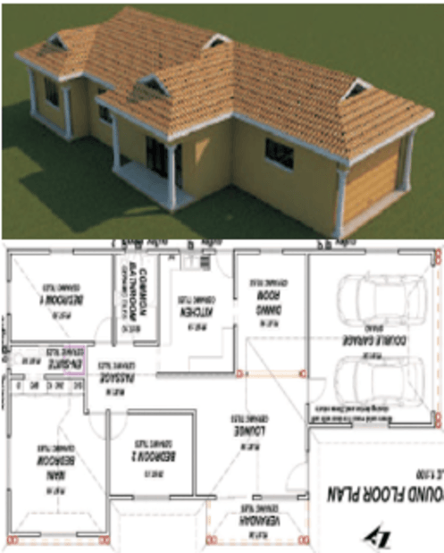 3 bedroom dining lounge kitchen dbl garage pl21 1686759863