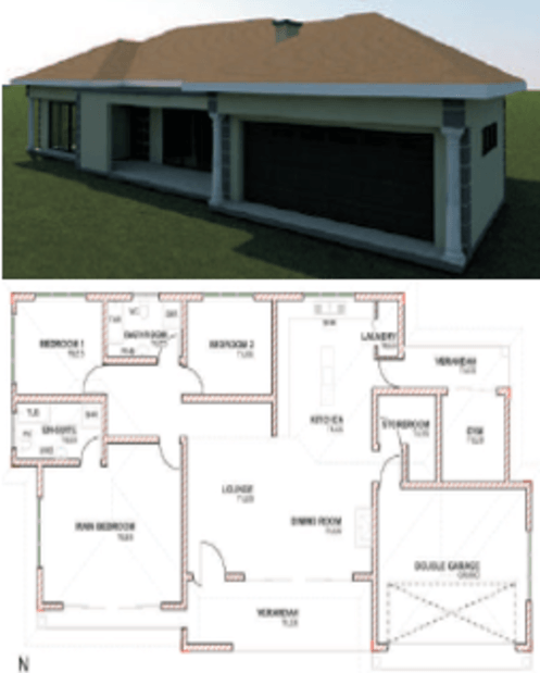 3 bedroom dining lounge kitchen dbl garage pl25 1686760676