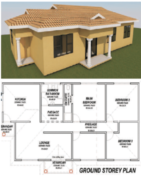 4 Bedroom Lounge Kitchen PL30