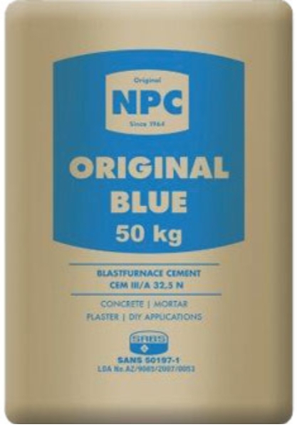 Cement NPC Blue 50kg (40)