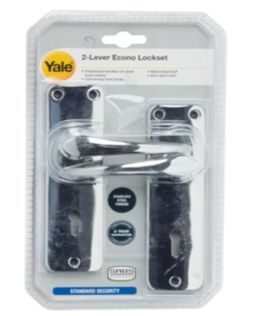 YALE LOCKSET BLISTER 2L