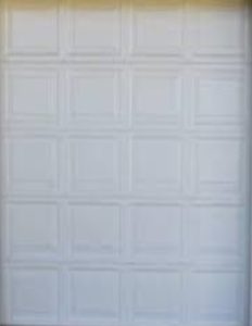 Aluzinc Steel Door Block White