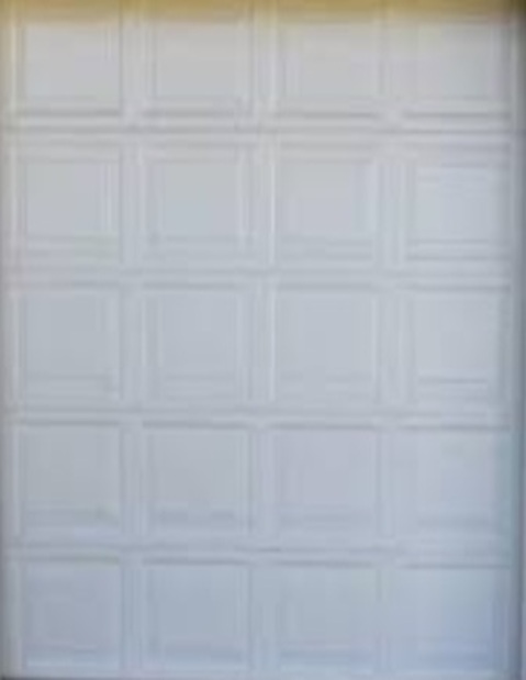Aluzinc Steel Door Block White