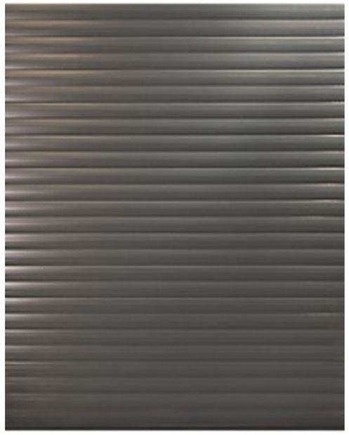 Aluzinc Steel Door Slated Grey
