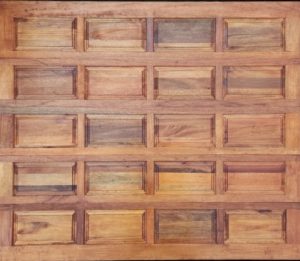 Meranti 20 Panel Garage Door