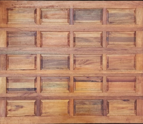 Meranti 20 Panel Garage Door